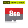 8GB TF Game Card with 3170 Retro/PC Games Retrobat OS for ROG ALLY/Onexplayer/GPD WIN4/Win Handheld Game Console/Win PC/Laptop.