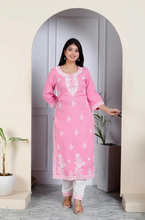 Pure%20Cotton%20Lucknowi%20Suit%20with%20Beautiful%20Work%20on%20Salwar%20Kameez%20Kurti%20-%20Image%2010