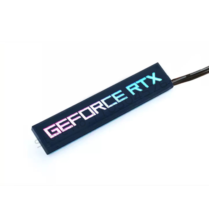 Computer%20Case%20GPU%20Side%20Panel%20RGB%20RTX%20AMD%20Graphics%20Card%20VGA%20Lightboard%20Backplate%205V%203Pin%20ARGB%20M/B%20AURA%20SYNC%20-%20Image%204