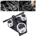 Brakes Tube Straightener Bender Carbon Steel Brake Line Straightening and Bending Tool for Car Motorcycle Pipework.