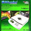 Miyako SF-550 Kitchen Scale /Jewelry Scale/ Small Item Scale Touch Control 25 kg. 