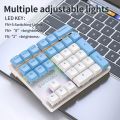 K33 Wired Mechanical Numeric Keypad Suitable for Finance,Business, 33 Key Laptop Numeric Keyboard,with Multi-color Lights. 