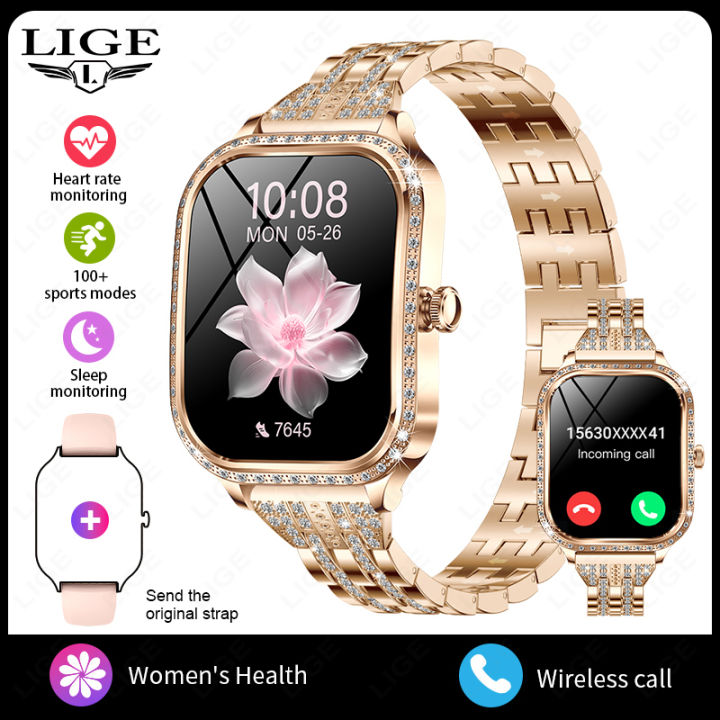 LIGE%202026%20Smart%20Watch%20Women%20Bluetooth%20Call%20Smartwatches%20Ladies%20Heart%20Rate%20Monitoring%20Waterproof%20Smartwatch%20Woman%20for%20Android%20IOS%20-%20Image%207