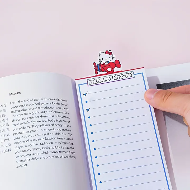 Genuine%20Sanrio%20Hello%20Kitty%20Memo%20Pad%20Sticky%20Cute%20Notes%20Stationery%20Label%20Notepad%20Planner%20Sticker%20School%20Supplies%20Girls%20%20-%20Image%203