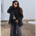 Tidalyf Women's 2026 New Autumn Office Blazers Chic Elegant Women Jackets Fashion Youth Travel Holiday Joker Streets Warm Coats.