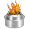Camping Stove Portable Mini Aluminum Alloy Alcohol Stove with Lid Outdoor Camping Hiking Backpacking Cooking Stove.