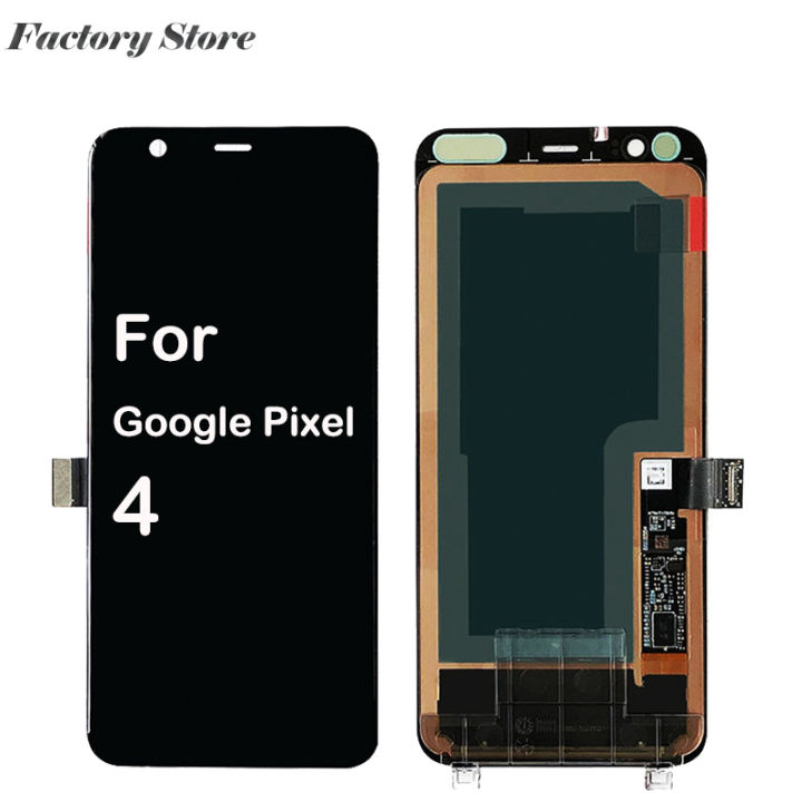 OLED LCD Screen Replacement Compatible for Google Pixel 4 5.7" G020I G020N G020M Assembly Display Touch Screen Digitizer Tools