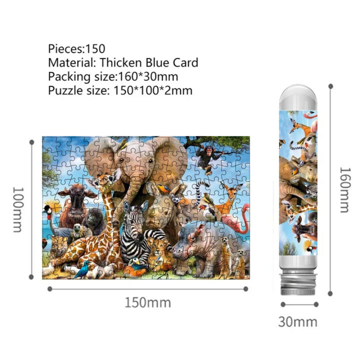 MaxRenard%20Paper%20Jigsaw%20Puzzle%20Mini%20Pieces%20150pcs%20Wild%20Animal%20Test%20Tube%20Educational%20Toys%20Family%20Game%20Portable%20Leisure%20Toy%20-%20Image%202
