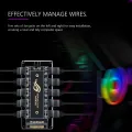 5V 3 pin ARGB RGBW Cable ASUS AURA SYNC RGB 10 Hub Splitter SATA Power Extension Cable Adapter LED Strip Light PC RGB Fan Cooler. 