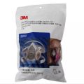 3M Half Facepiece Respirator 6200 Mask With 1 Pair 2091 P100 Filter Protect You From Germs And Dust.
