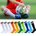 Football Socks Kids Children Soccer Stockings High Quality Long Tube Knee Cotton Legging Baseball Running Sport Boy Girl Socks. 