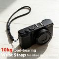 Universal Camera Wrist Strap Hand Lanyard Anti-lost Rope for Ricoh GR3 GR4 GR3X RX100 VII ZV-1 ZV-E10 G7X Fuji XT5.