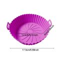 1PC Baking Basket For Air Fryer Silicone Pot AirFryer Accessories Replacement Liners. 