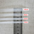 5/10m/Rolls 5-10mm Wide Plastic Boning Corset Webbing Boning,Plastic Boning for Sewing Sew for Wedding Dress Nursing Caps. 