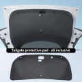 For Tesla Model Y Juniper Model 3 Highland Trunk Tailgate Protection Pad Rear Trunk Door PU Leather Anti Fouling Protection Pad.