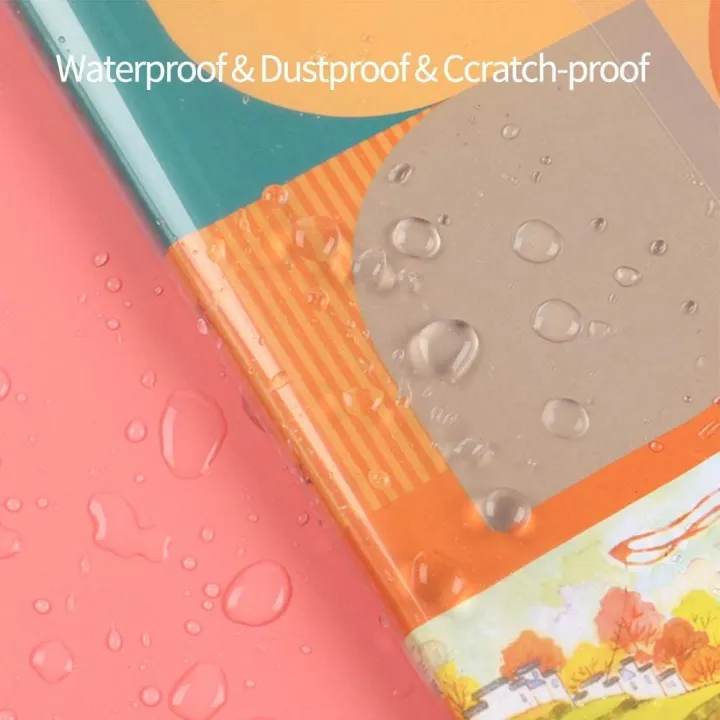 22K/16K/A4%20Transparent%20Waterproof%20Plastic%20Book%20Sleeve%20Notebook%20Protector%20Book%20Cover%20for%20School%20Office%20Notebook%20Wrapping%20Supplies%20-%20Image%203