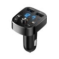 Car MP3 player Dual USB fast charger FM Bluetooth receiver Bluetooth 5.0 FM transmitter USB flash drive plug car kit. 