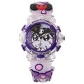 3D Cartoon Kids Watch – Waterproof Quartz with Silicone Strap (Kuromi, My Melody, Cinnamoroll) – Cute Gift for Students.