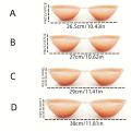 Women's Wireless Push-Up Bra Set, Full Coverage Silicone Underwear, Self-Adhesive Nipple Covers, Hand Wash Only, No Print Design. 
