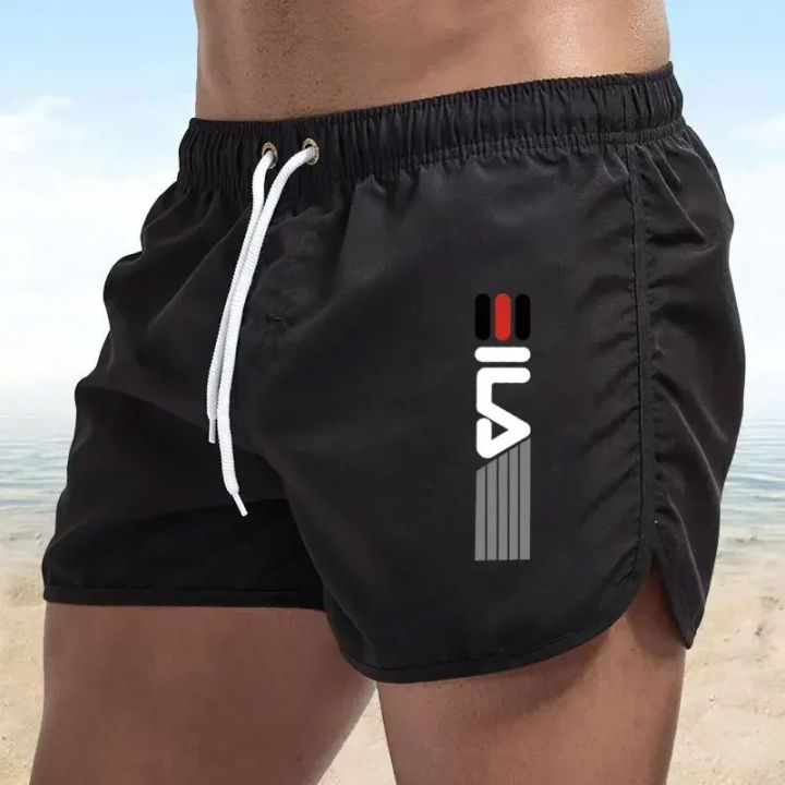 Summer%20Shorts%20Men%20Fast%20Drying%20Swim%20Shorts%20Breathable%20Net%20Fast%20Drying%20Surf%20Beach%20Pants%20Men's%20Fitness%20Pants%20Elastic%20Waist%20Shorts%20-%20Image%202