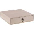 wooden Box Gift Jewelry storage Drawer Case Wood Tea Organizer Container Wood Jewelry Box Antique Decor.