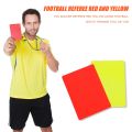 100-1Pairs Soccer Referee Cards Red Card and Yellow Card Football Referee Soccer Accessories Outdoor Survival Equipment. 
