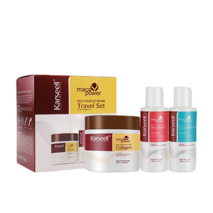 Karseell Collagen Hair Treatment Travel set