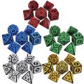 DND Dice Set -7pcs Polyhedral Dice with Dice Bag for D&D RPG MTG Role Playing Table Party Games & DM & Dice Goblin.