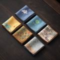 Double-sided Tea Towel, Thickened Tea Cloth, Absorbent Towel, Tea Set, Coffee Table, Tea Tray, Matcha Table Cloth. 