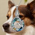 1PCS Hummingbird Urn Necklace for Urn Ashes for Women Cute Animal Cremation Jewelry Remembrance  for Christmas. 