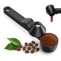 Reusable Leakproof Coffee Gram Scoop Kitchen Protein Powder Measuring Spoon Milk&Supplements Sliding Spoon for Bar Gym Travel. 