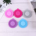 Menstrual Sterilizing Cup Collapsible Silicone Cup Flexible To Clean Menstrual Cup Recyclable Camping Foldable Refillable Bottle.