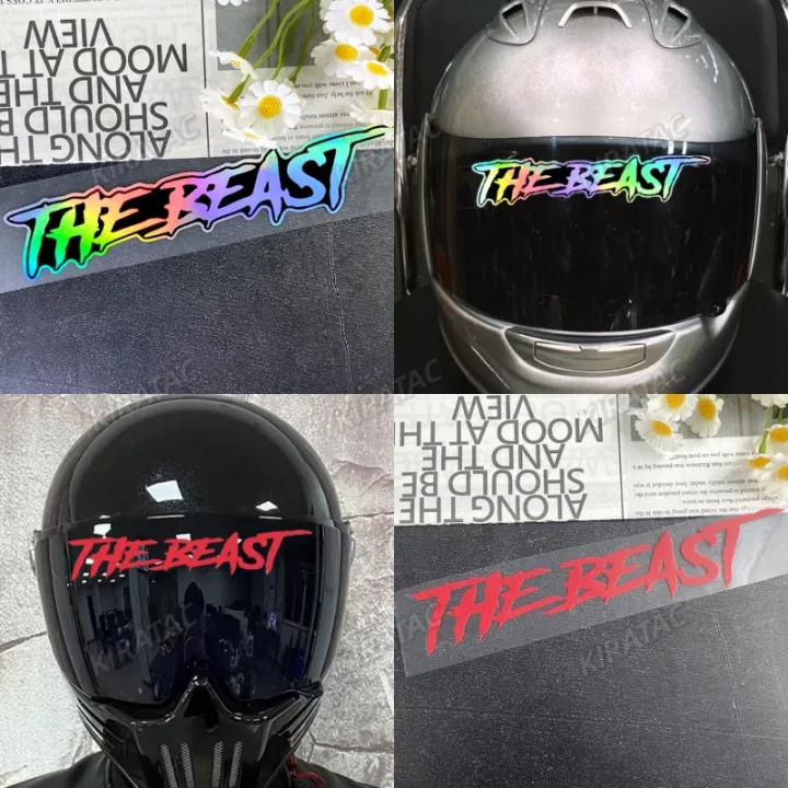 THE%20BEAST%20Motorcycle%20Helmet%20Stickers%20Waterproof%20for%20Motorbike%20Fuel%C2%A0tank%20Fender%20Front%20Fairing%20Electric%20Scooter%20Vinyl%20Decals%20-%20Image%204