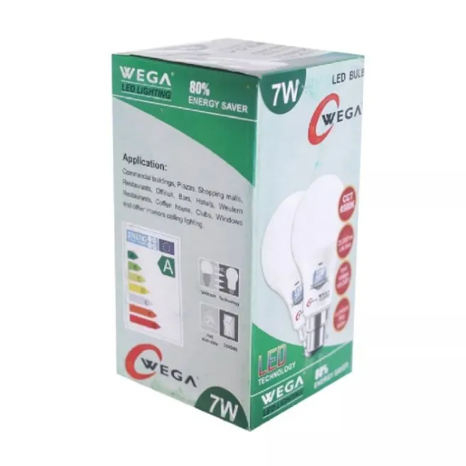 Wega%207W%20Energy%20Saving%20Led%20Bulb%20With%202%20Yrs%20Warranty%20-%20Image%202