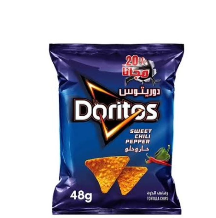 Doritos

SWEET CHILI PEPPER

48g