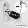 Bathroom LED Display Household Water Shower Thermometer Electronic Water Thermometer Monitoring Care Energy Smart Meter. 