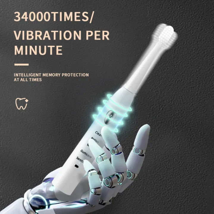 Jianpai%20Adult%20Black%20White%20Classic%20Acoustic%20Electric%20Toothbrush%20Adult%205-gear%20Mode%20USB%20Charging%20IPX7%20Waterproof%20Acoustic%20Electric%20-%20Image%204