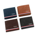 Short Men Wallets Zipper Coin Pocket Slim Card Holders Luxury Male Purses High Quality PU Leather Men's Wallet Money Clips. 