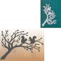metal cutting dies mold Animal bird wreath branches Scrapbooking paper craft knife mould blade punch template Embossing stencils. 