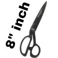 Tailoring Scissor for Cloth Cutting 8" 9" 10" 11" and 12" Inches Heavy Textile & Leather Cutting Scissor Professional Fabric Sewing High Carbon Steel Heavy Duty Large Tailor Scissors Recommended For Ladies Tailors. 