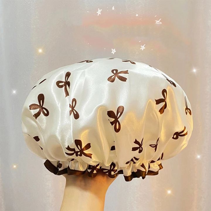 1PC%20Double%20Layer%20Shower%20Cap%20Waterproof%20Reusable%20Printed%20Bath%20Hair%20Bonnet%20for%20Women%20Ladies%20Spa%20Salon%20Home%20Travel%20Use%20-%20Image%207