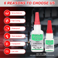 Loolifl 50g High-Strength Welding Glue, a Universal Super Adhesive Suitable for Resin, Ceramics, Metal, and Glass, Strong Instant Glue.