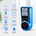 Digital Current Meter AC 230V Power Meter Voltmeter Time Watt Power Energy Tester 50Hz Socket Analyzer EU US UK AU FR BR IT Plug. 