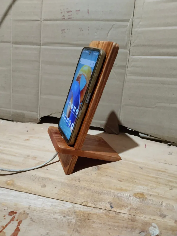 Wooden Phone Holder Stand Mobile Smartphone Support Tablet Stand