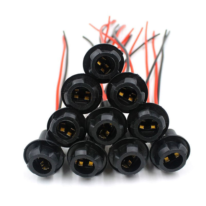 10pcs%20T10%20Auto%20Car%20Socket%20Connector%20Extension%20DC%200V%20~%2012V%20Light%20Bulb%20Socket%20W5W%20168%20194%20For%20Cars%20Trucks%20Boats%20-%20Image%203