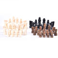 32pcs Wooden Chess Pieces Complete Chessmen International Word Chess Set Chess. 