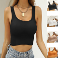 Breathable Sports Bra Anti Sweat Fitness Top Women Seamless Yoga Bra Shockproof Crop Top Push Up Sport Bra Gym Workout Top. 