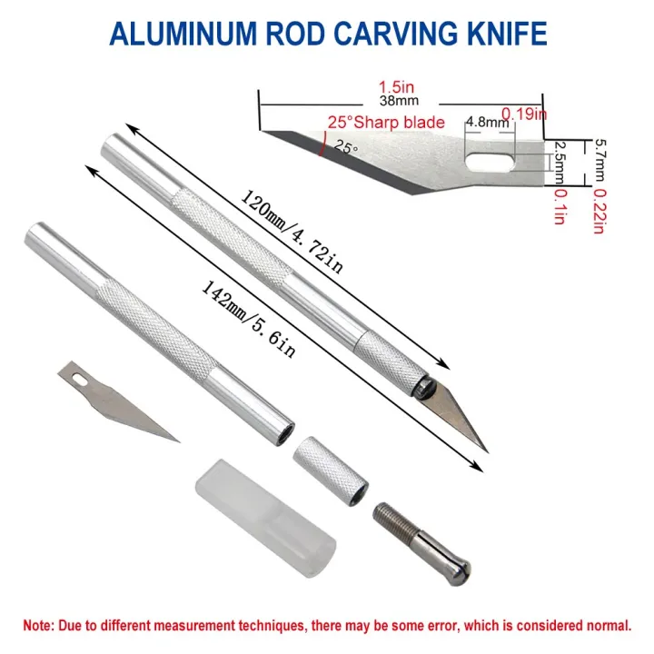 Silver%20Metal%20Carving%20Knife%20DIY%20Sculpture%20Model%20Making%20Aluminum%20Rod%20Art%20Knife%20Wood%20Carving%20Blade%20Hand%20Tool%20Set%20-%20Image%202