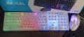 GAMING LIGHTING KEYBOARD MOUSE SET -850tk. 