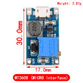 5PCS MT3608 DC-DC Step Up Converter Booster Power Supply Module Boost Step-up Board MAX output 28V 2A. 